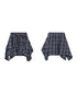 Multi-Drape Plaid Mini Skirt